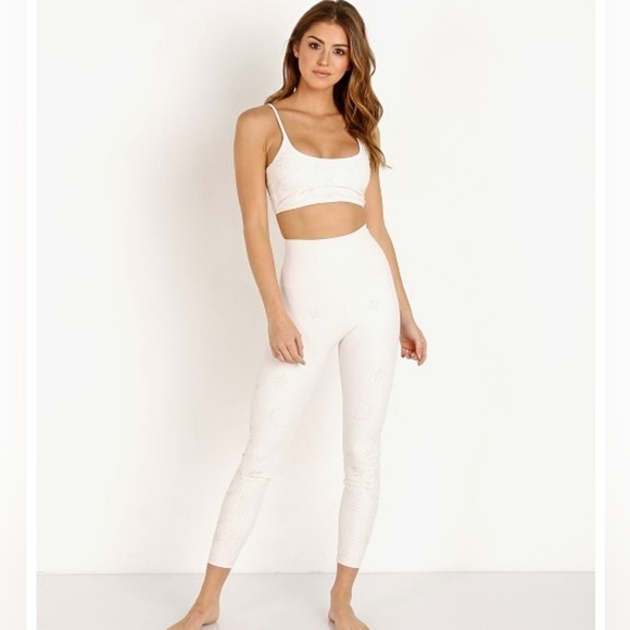 Beach Riot Lunar Legging Ivory